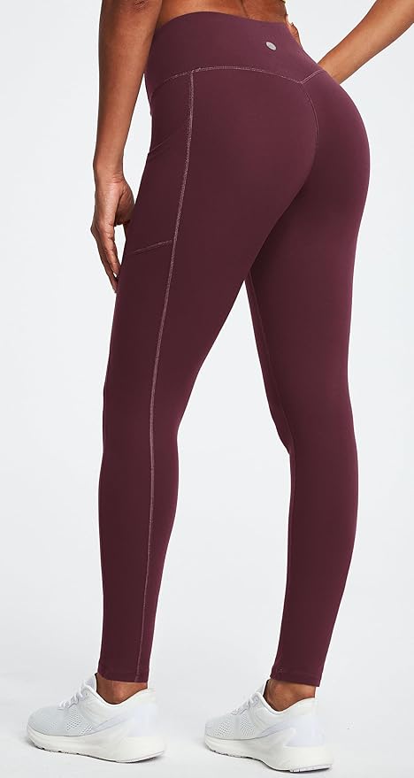 Heathyoga Leggings with Pockets for Women Tummy Control High Waisted Yoga Pants with Pockets for Women Workout Leggings