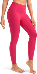Colorfulkoala Dreamlux No Front Seam Leggings for Women 25"/28" Inseam, High Waisted Buttery Soft Yoga Pants