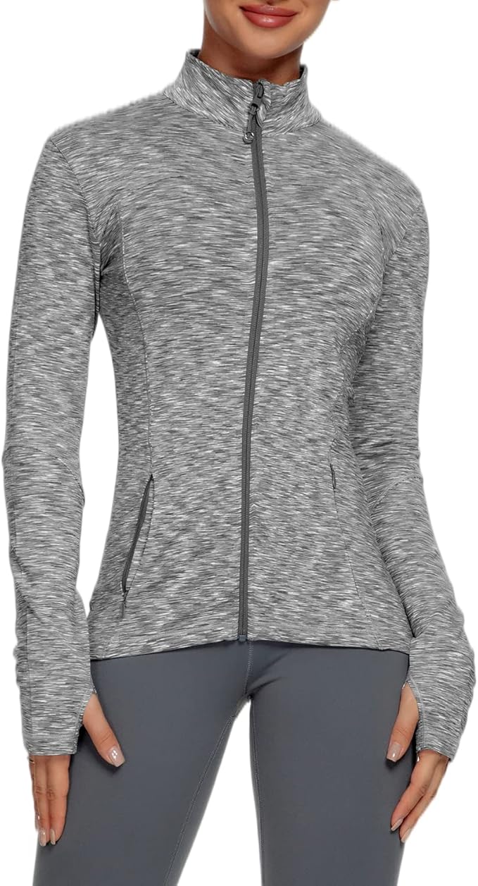 GYM RAINBOW Workout Jackets for Women Athletic Jacket Spring Running Yoga Jackets