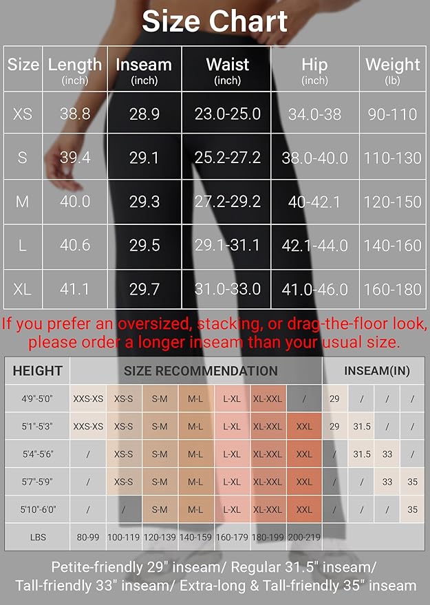 YEOREO Workout Leggings Womens No Front Seam Straight Leggings 29"/ 31.5"/ 33"/ 35" High Waist Buttery Eddiy Gym Yoga Pants