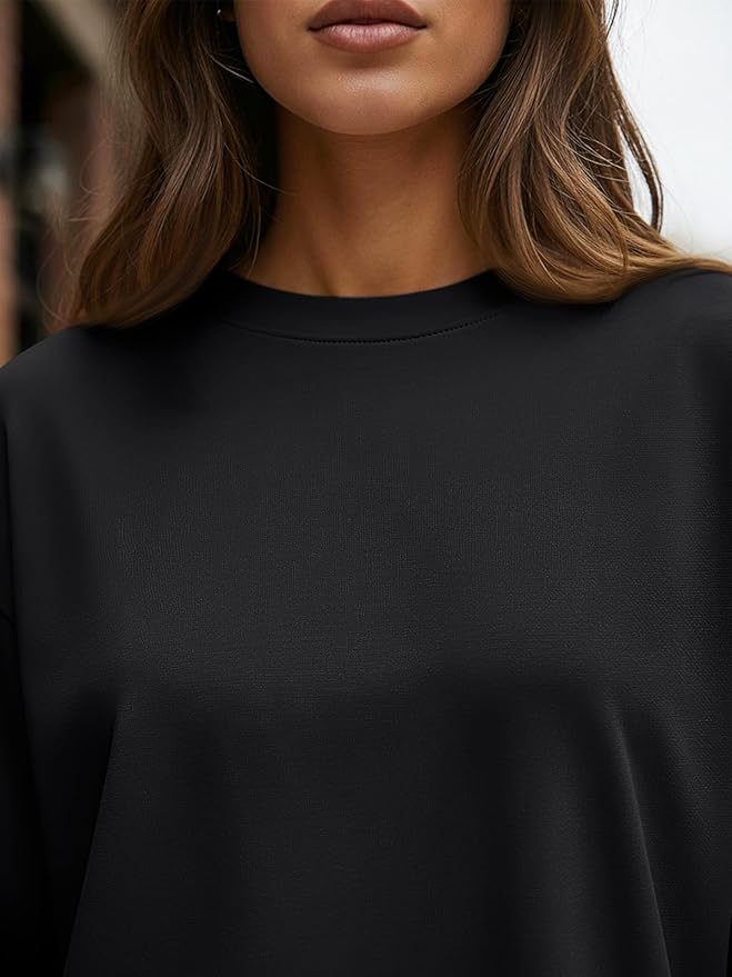 Trendy Queen Womens Spring Tops Oversized Long Sleeve T Shirts 2026 Basic Tee Fall Casual Workout Y2K Clothes
