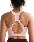 RUNNING GIRL High Impact Sports Bras for Women,Racerback Running Bra Workout Crop Tank Tops Longline Sports Bra Push up