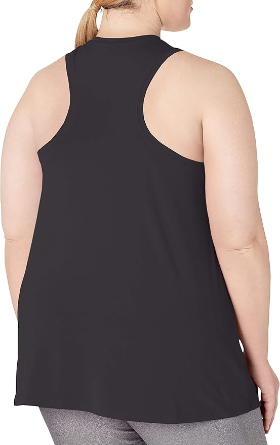Amazon Essentials Women's Active Quick Dry Tech Stretch Racerback Scoop Neck Tank Top, Multipacks