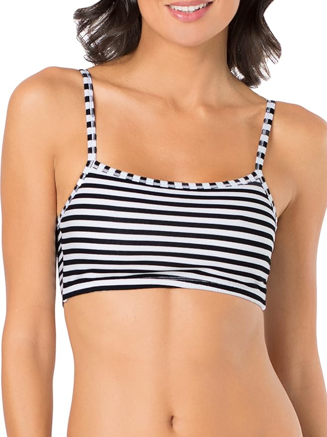 Fruit of the Loom Women's Spaghetti Strap Cotton Sports Bra - All-Day Comfort & Easy Movement