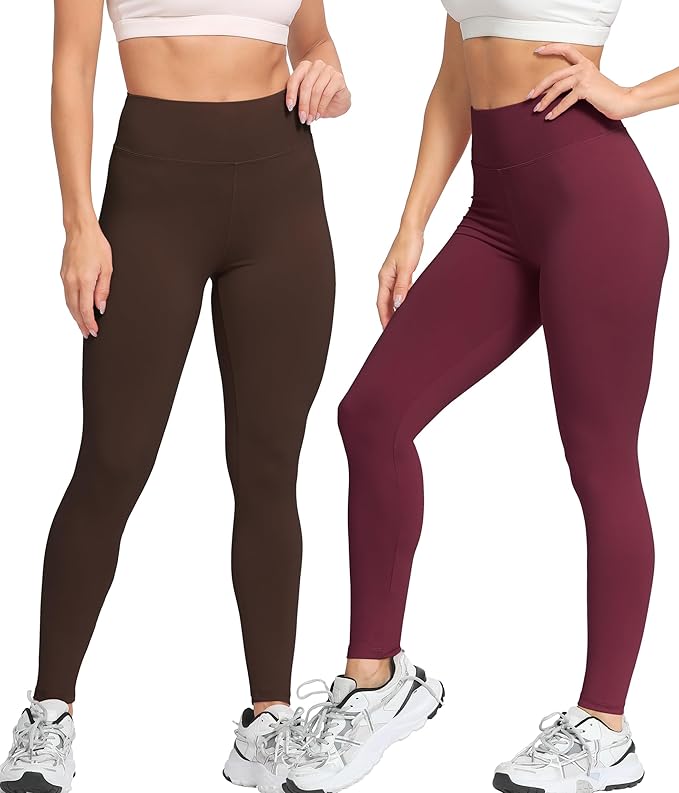 Natural Feelings Buttercloud High Waisted Leggings for Women Ultra Soft Stretch Slim Yoga Leggings