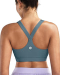 RUNNING GIRL Sports Bras for Women, Molded Cup High Impact Sports Bra Workout Bras for Women High Support Racerback