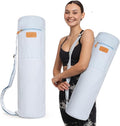 UDANA Yoga Mat Bag – Heavy Duty Canvas Carrier with 3 Pockets & Full Zip – Available in 3 Sizes (16L, 18L, 34L) - Multiple Colors