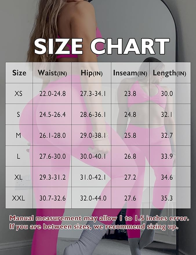 Ieumaz Scrunch Butt Lifting Leggings for Women Gym Seamless Workout Leggings Mid Low Waist Tummy Control Yoga Pants