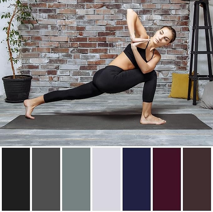TNNZEET 7 Pack Leggings for Women - High Waisted Yoga Pants with Pockets Black Leggings Women Full Length & Capri