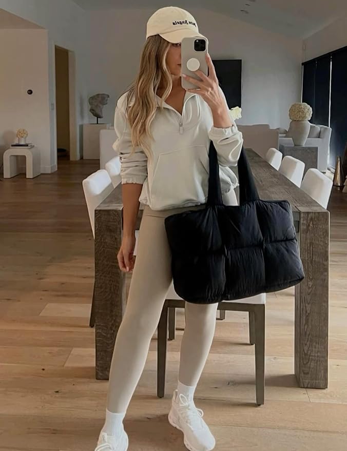 Laite Hebe Leggings for Women - High Waisted Full Length Buttery Soft Yoga Pants for Workout Athletic Daily