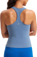 CRZ YOGA Butterluxe Racerback Tank Tops for Women - Yoga Workout Casual Gym Athletic Camisole Tight Sleeveless Shirts