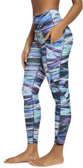 ODODOS Women's High Waisted Yoga Leggings with Pockets, Tummy Control Non See Through Workout Athletic Running Yoga Pants