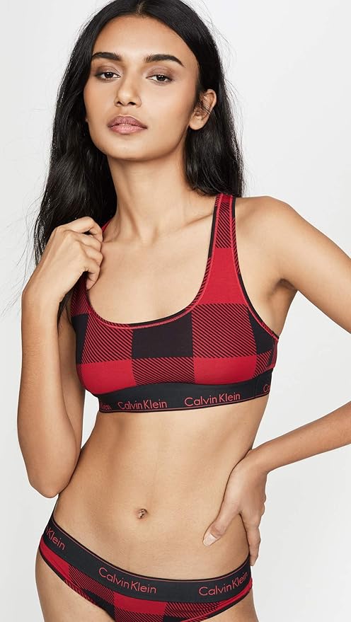 Calvin Klein Women's Modern Cotton Unlined Wireless Bralette