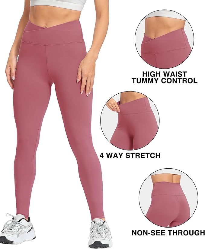Natural Feelings Buttercloud High Waisted Leggings for Women Ultra Soft Stretch Slim Yoga Leggings