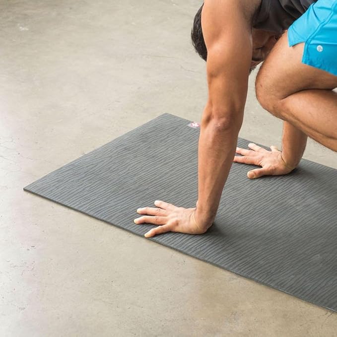 Manduka eKO Yoga Mat - 5mm Natural Rubber | Eco-Friendly | Soft Textured Surface| Natural Next-to-Skin Feel