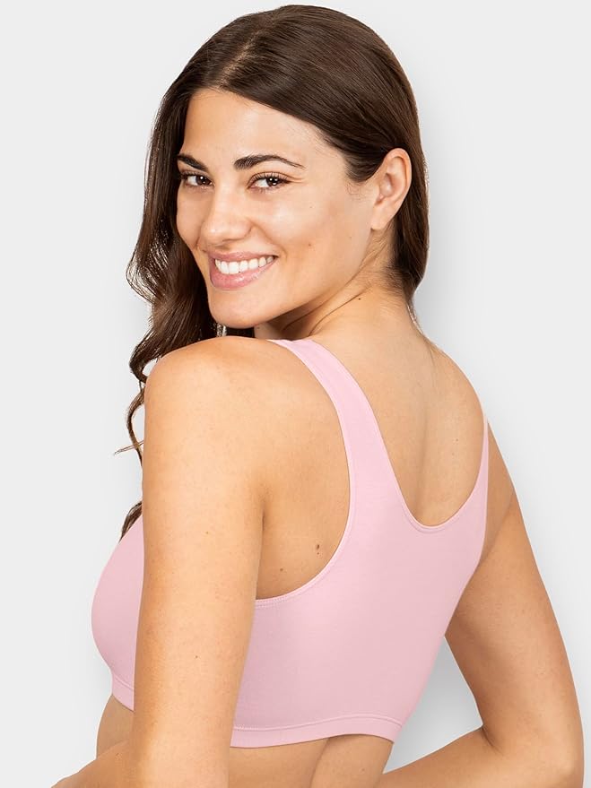 Fruit of the Loom Women's Built Up Tank Style Sports Bra Value Pack