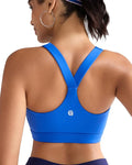 RUNNING GIRL Sports Bras for Women, Molded Cup High Impact Sports Bra Workout Bras for Women High Support Racerback