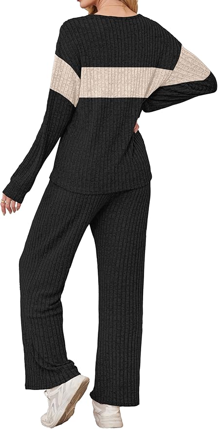 RUMIA Lounge Sets for Women 2026 Vacation Matching Track Suits Sweater Fall Outfits (S-2XL)