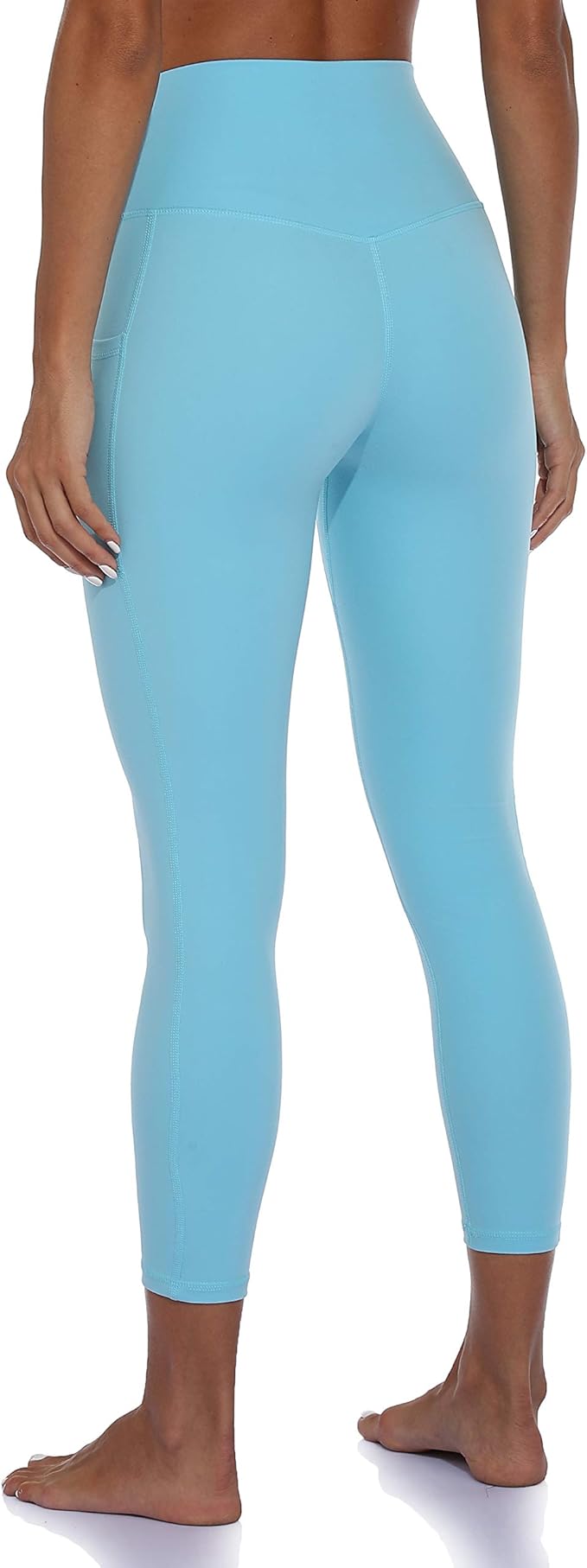 Colorfulkoala Women's High Waisted Yoga Pants 7/8 Length Leggings with Pockets
