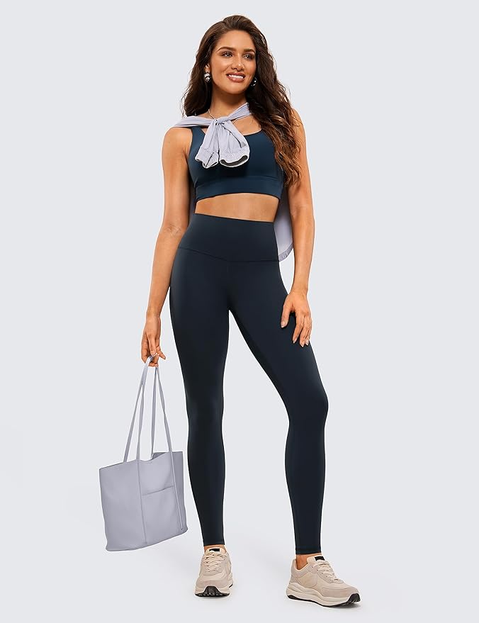 CRZ YOGA Butterluxe Yoga Leggings 31"- Extra Long High Waisted Workout Lounge Pants for Tall Women