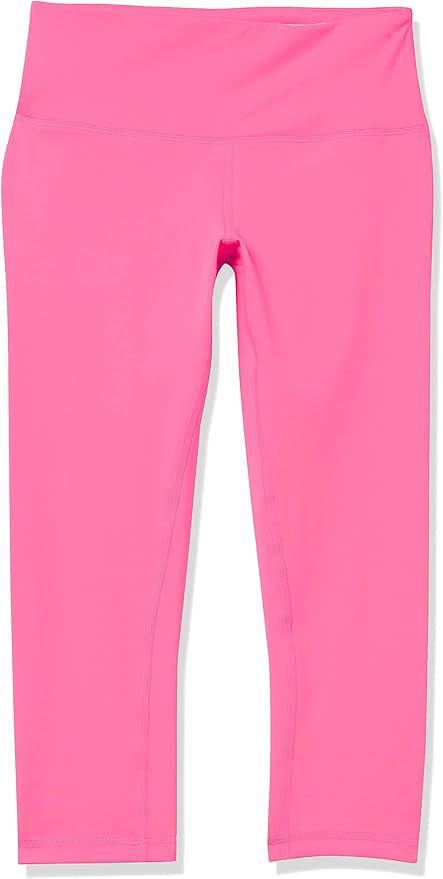Amazon Essentials Women's Exercise Workout Leggings, Active Sculpt, Mid-Rise Capri with Pockets