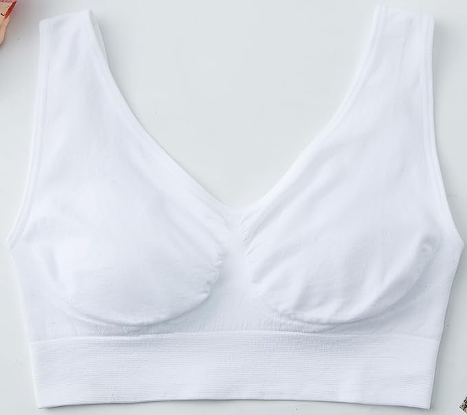 Hiking Gril Women's Comfort Wirefree Bralette Unpadded Sleep Yoga Bra