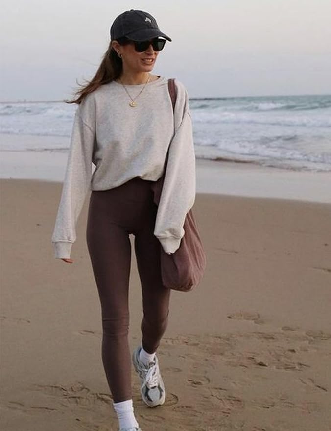 Natural Feelings Buttercloud High Waisted Leggings for Women Ultra Soft Stretch Slim Yoga Leggings