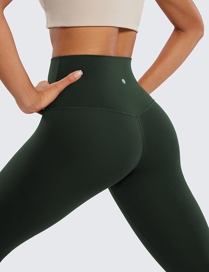 CRZ YOGA Butterluxe Yoga Capris Leggings 19'' - High Waisted Workout Buttery Soft Athletic Lounge Womens Crop Pants