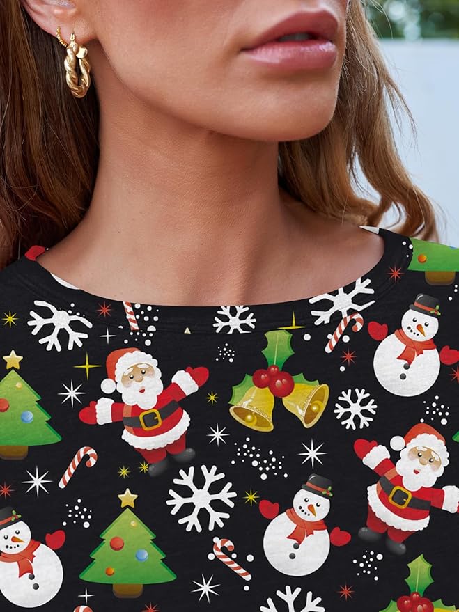 AUTOMET Women‘s Basic Long Sleeve Crewneck, Plus Size Winter & Spring Top, Casual Fall Tee for Teacher & Everyday Outfits