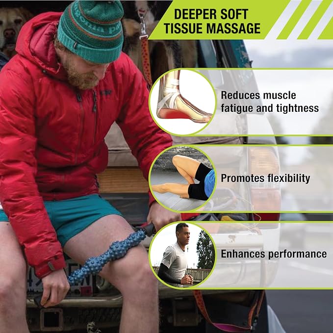 Pro-Tec Athletics Rollers, RM Extreme, RM Extreme Mini Roller, Cryosteel Ice Roller, Portable Roller, Deep Tissue Massage, Muscle Relief, Hamstring, Quadriceps, Multi-Directional, Enhance Performance