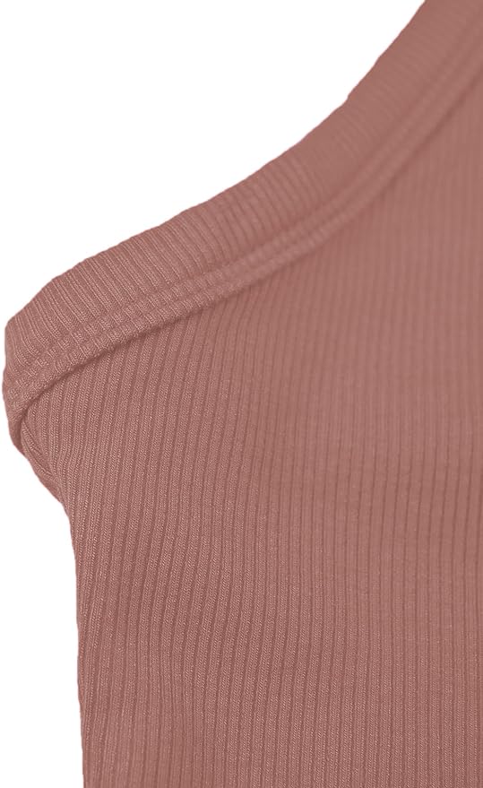 iGENJUN Workout Tops for Women Racerback Basic Tank Summer 2026 Camisole V Neck Slim Fit Ribbed Sleeveless