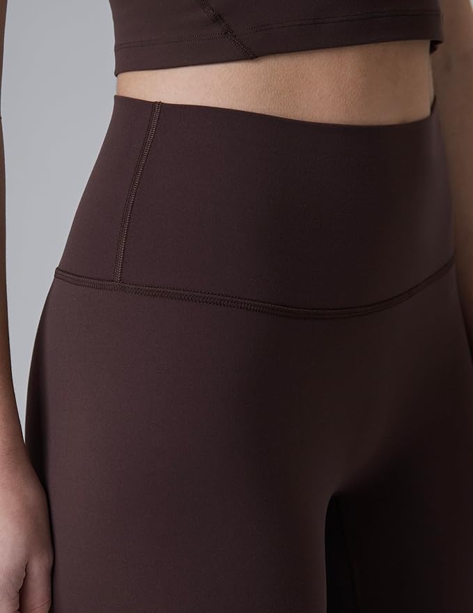 Colorfulkoala Dreamlux No Front Seam Leggings for Women 25"/28" Inseam, High Waisted Buttery Soft Yoga Pants