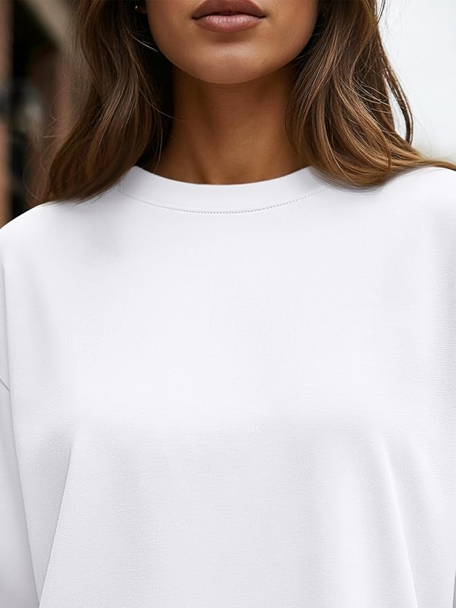 Trendy Queen Womens Spring Tops Oversized Long Sleeve T Shirts 2026 Basic Tee Fall Casual Workout Y2K Clothes