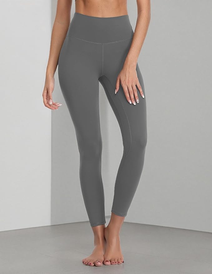Colorfulkoala Buttery Soft Leggings for Women - High Waist 7/8 Length Workout Gym Yoga Pants