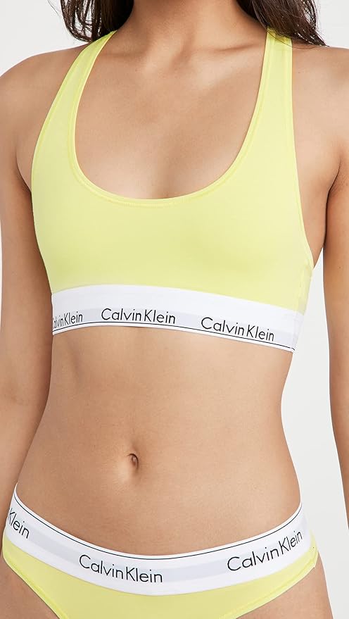 Calvin Klein Women's Modern Cotton Unlined Wireless Bralette