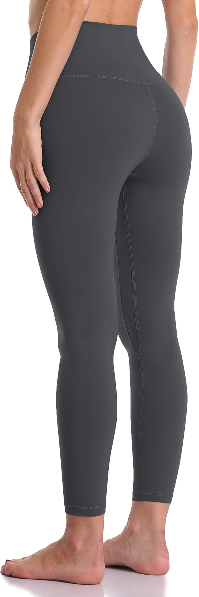 YUNOGA Women's Ultra Soft High Waisted Seamless Leggings Tummy Control Yoga Pants