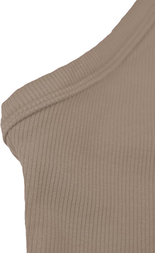 iGENJUN Workout Tops for Women Racerback Basic Tank Summer 2026 Camisole V Neck Slim Fit Ribbed Sleeveless