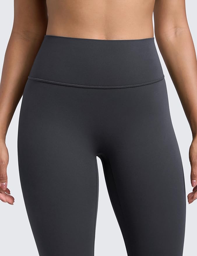 CRZ YOGA Secretsculpt Butterlift Workout Leggings 25" - No Front Seam High Waisted Womens Yoga Pants Booty Scrunch Butt