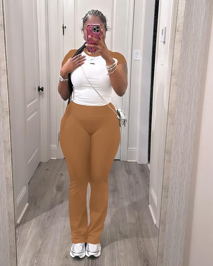 Nimsruc 2 Piece Outfits for Women Casual Sweat Sets