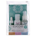 cuccio SOMATOLOGY Yoga Essentials Kit - All-In-One Calming, Hydrating, Cleansing Ritual - Energizing Bergamot Orange Oil - Balancing Chamomile Lotion - Yoga Mat Sani Spray Cleanser - 3 Pieces,16 Ounce