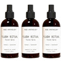 Muse Apothecary Flush Ritual - Aromatic & Refreshing Toilet Spray, Use Before You Go, 2 oz, Infused with Natural Essential Oils - Coconut + Sandalwood, Pack of 3