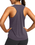 Women's Workout Tops Racerback Athletic Tank Tops Sleeveless Loose Fit Yoga Running Gym Shirts for Women