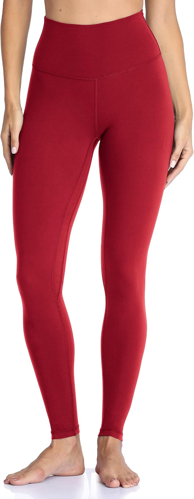 Colorfulkoala Women's High Waisted Tummy Control Workout Leggings Full Length Ultra Soft Yoga Pants 28"