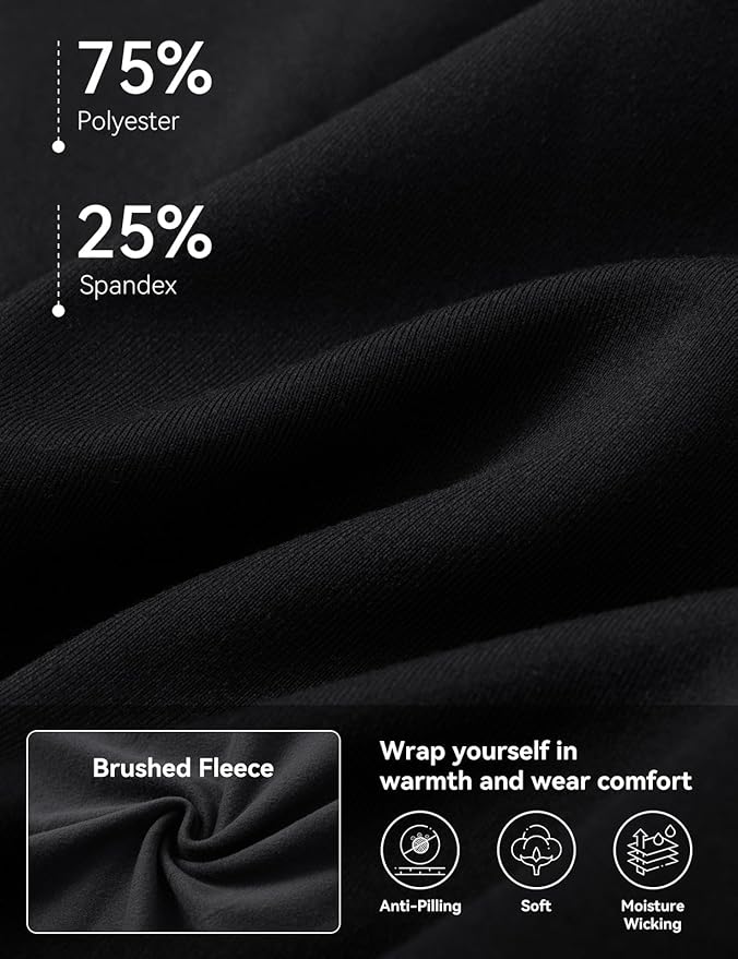baleaf Women's Fleece Running Jackets Full Zip Warm Sweatshirts Jackets Winter Cold Weather Workout Athletic Sports Leisure