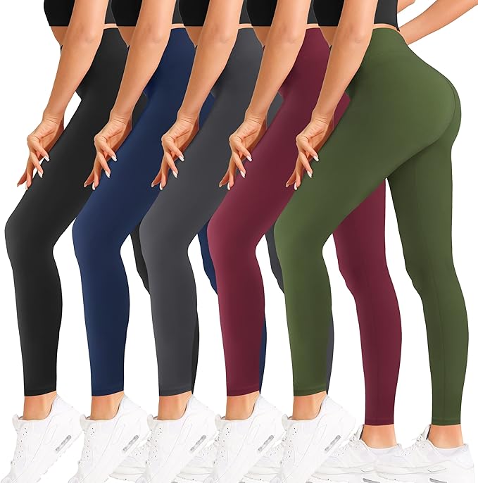 Natural Feelings Buttercloud High Waisted Leggings for Women Ultra Soft Stretch Slim Yoga Leggings