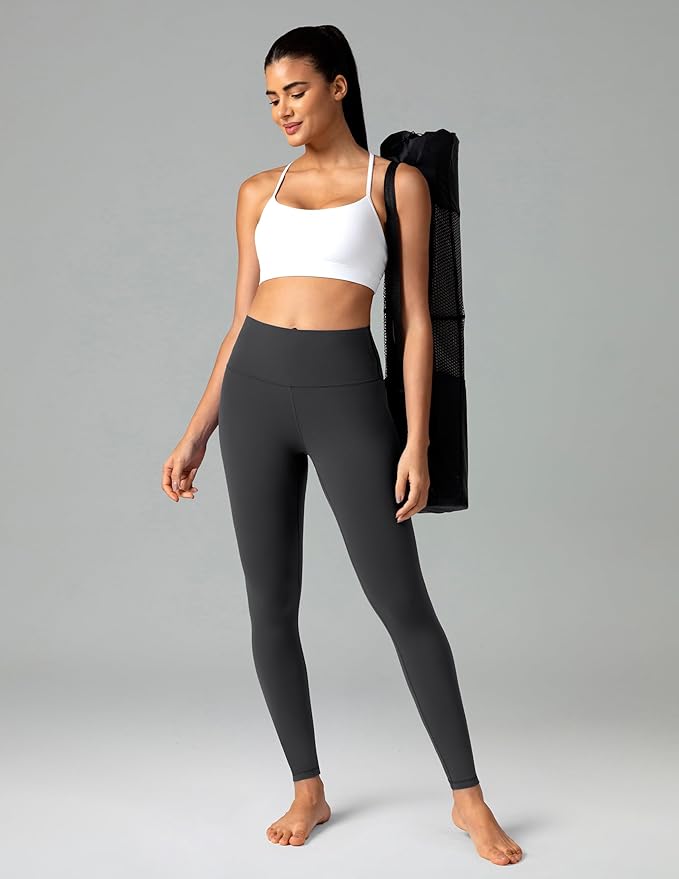 Colorfulkoala Women's Dreamlux High Waisted Workout Leggings 25" / 28" Inseam Yoga Pants