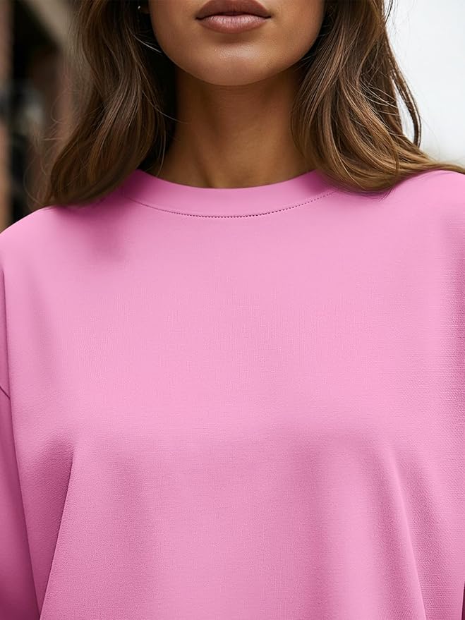 Trendy Queen Womens Spring Tops Oversized Long Sleeve T Shirts 2026 Basic Tee Fall Casual Workout Y2K Clothes