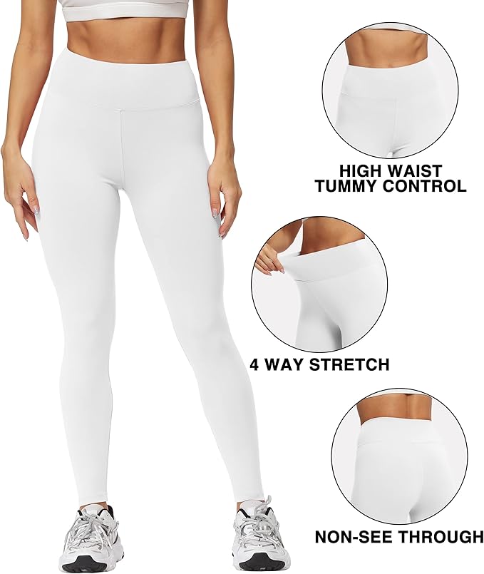 Natural Feelings Buttercloud High Waisted Leggings for Women Ultra Soft Stretch Slim Yoga Leggings