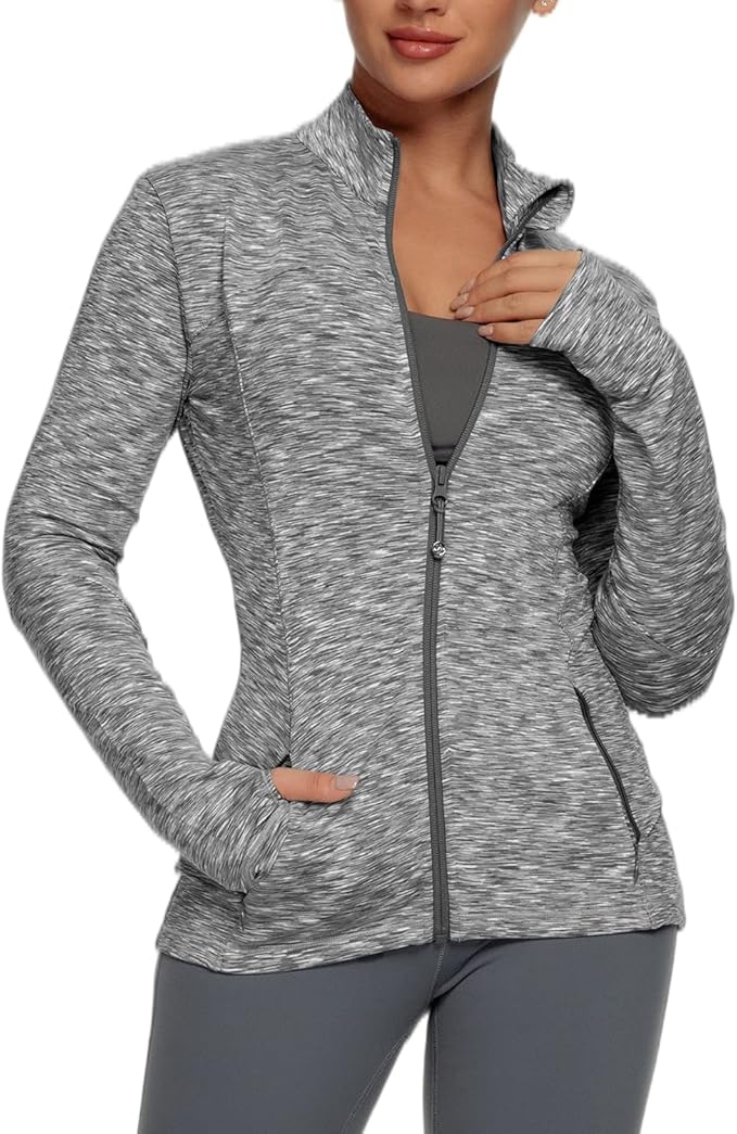 GYM RAINBOW Workout Jackets for Women Athletic Jacket Spring Running Yoga Jackets