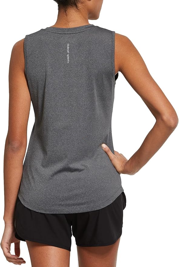 baleaf Workout Tank Tops for Women Sleeveless Running Athletic Loose Fit Yoga Tops Active Shirts Sports Gym Exercise